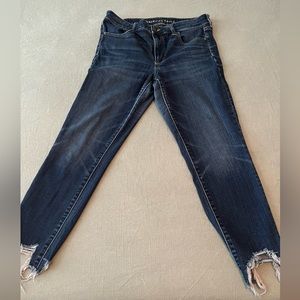 AE skinny jeans size 12